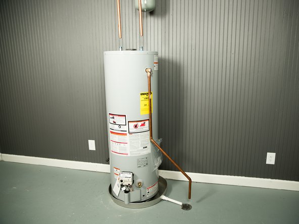 The discharge pipe must withstand 250°F (121°C) without distortion. Use only copper, PEX, or CPVC pipe. Do not use any other type of pipe, such as PVC, iron, flexible plastic pipe, or any type of hose.