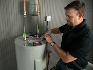 Installing the New Water Heater