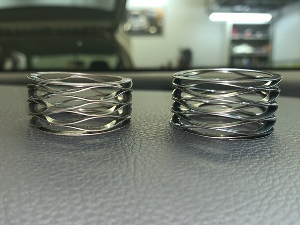 Each Hybrid Racing shifter comes assembled with the stiffer spring, if you prefer a slightly less stiff feeling, swap the spring to the softer spring.