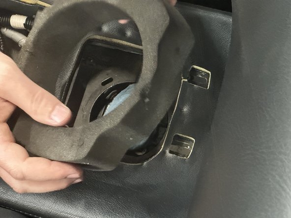 Remove your factory shift insulator foam.