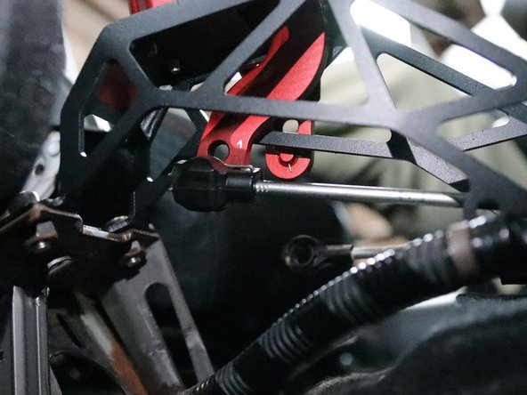 Re-install the shifter cables.