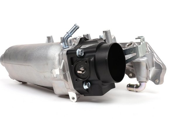 Use the 4 supplied bolts and secure the throttle body to the intake manifold.