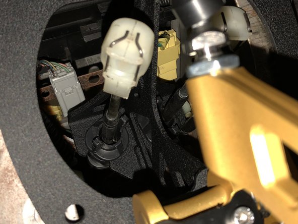 Make sure both shifter cables are installed and are tight to the base.