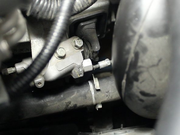 You may need to hold the CSC fitting with another wrench.