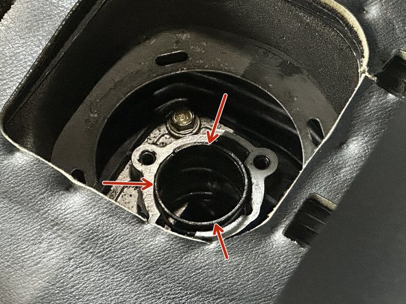 Pay attention to the spring that will remain in the transmission. Remove this spring and set it aside, as it will get reused.