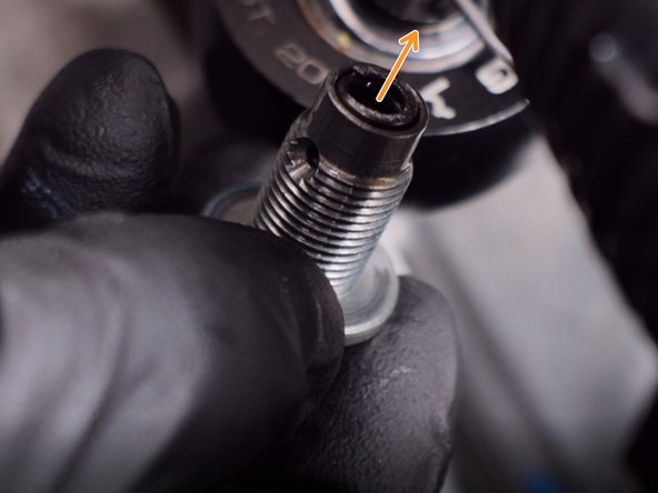 Install the new HR detent spring and re-install into the transmission.