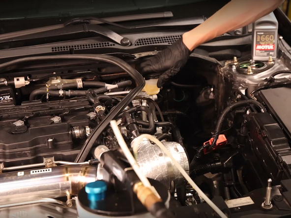 Bleed the clutch release system. We suggest using a vacuum bleeder or at least a hand vacuum pump to remove all of the air from the system.