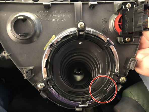 If you choose to install the shift boot, it may be necessary to trim a section of the plastic retaining ring depending on your throw adjustment. Shifters set to the longest throw setting may contact the plastic ring.