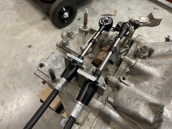 The cables are now installed. Depending on the application, be sure to keep the cables away from all heat sources.