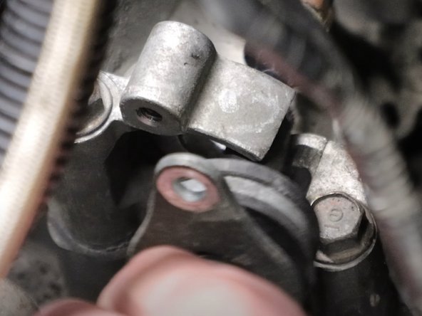 Also, be sure to remove the OEM cotter pins from the end link. (not pictured)