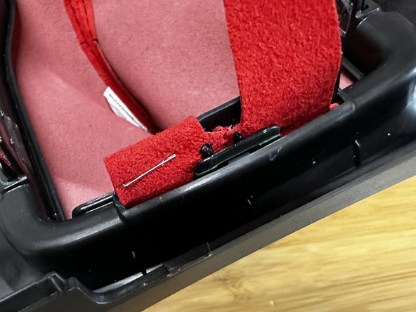 You can also use double sides tape to secure it, but the stapling method is the most durable.