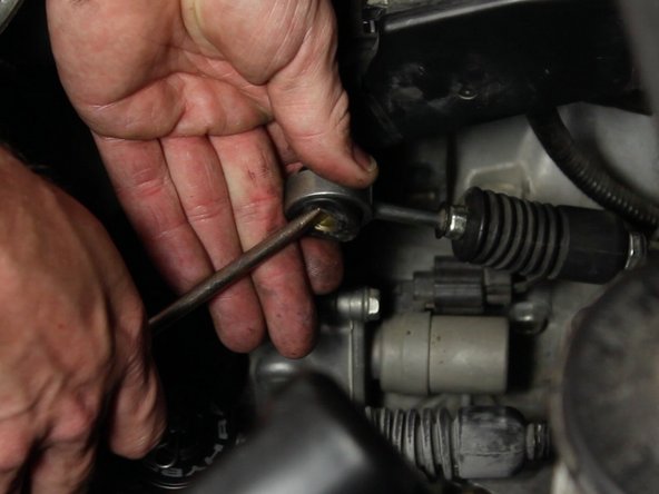 Remove the OEM bushing.