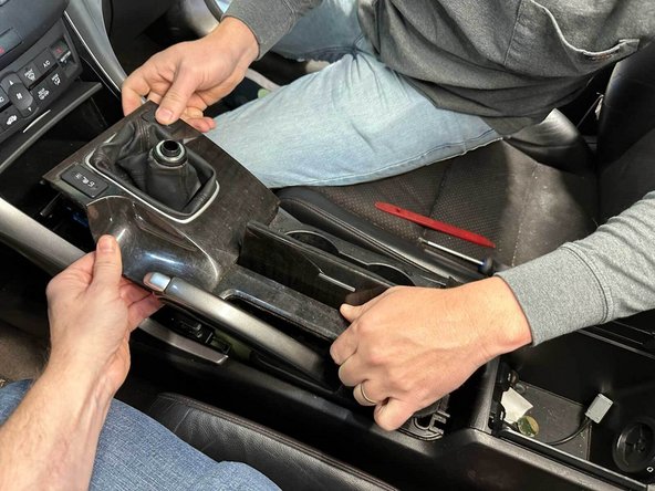 The upper panel may feel firm, but handle it gently to avoid breaking your clips. Take your time and avoid applying too much force to the panel.