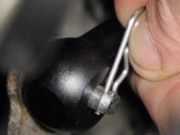 Install the retaining clip.