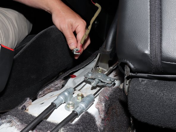 Be sure to disconnect any electrical connectors.