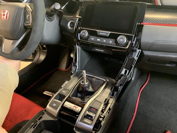 Pop both left and right upper sections off.