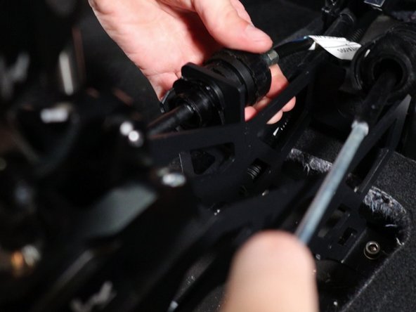 Repeat step 11 for the LH side cable.