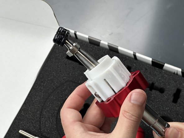 Pay attention to the groove in the Shifter Base. It will align with the bump on the Shifter Pivot Seat. This is critical as the shifter will not align correctly otherwise.