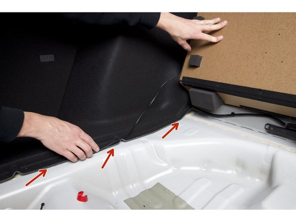 You are free to route the wiring however you like. However the next few steps are how we suggest doing it.