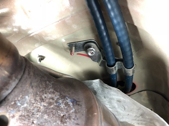 Mount the shifter cables on the factory brackets. LEAVE THEM LOOSE FOR NOW.