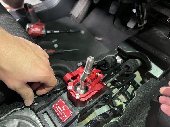 Install the clip in the opposite way of the previous step.