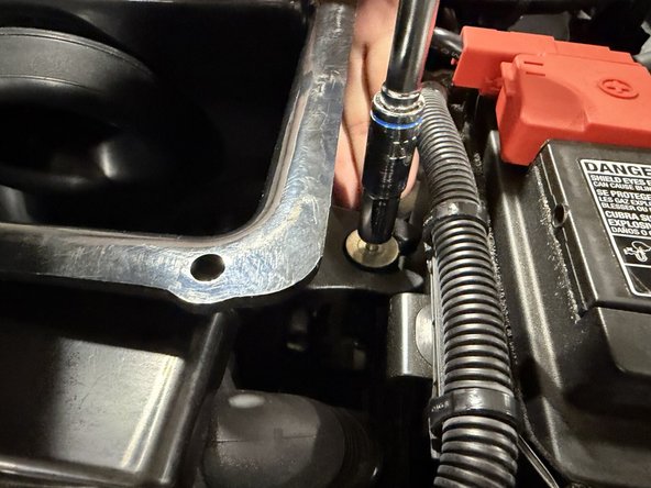 If you want to install the lower air inlet tube, move on to step 26. If you would rather do it later, skip ahead to step 33.