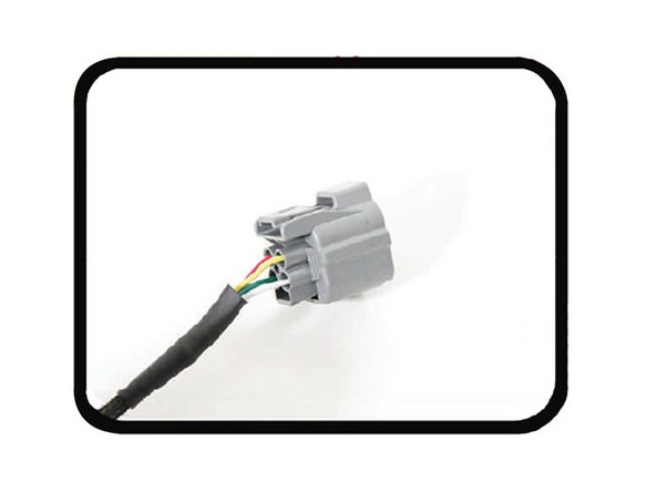 Run the connector under the car. You can use one of the small holes already located in your chassis or if you can not find one you can drill a small hole on the top of the tunnel under the radio location. Drop the connector through the floor and plug it into your Oxygen sensor.