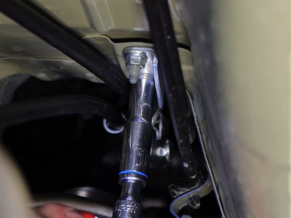 Install the shifter cables in a similar way that they were removed. You can do this by sliding the cables into the engine bay from underneath the car.