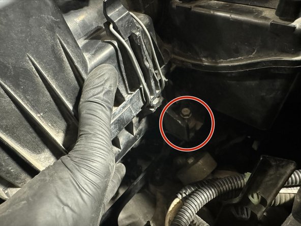 Tighten the x2 10mm bolts. This step completes the intake install.