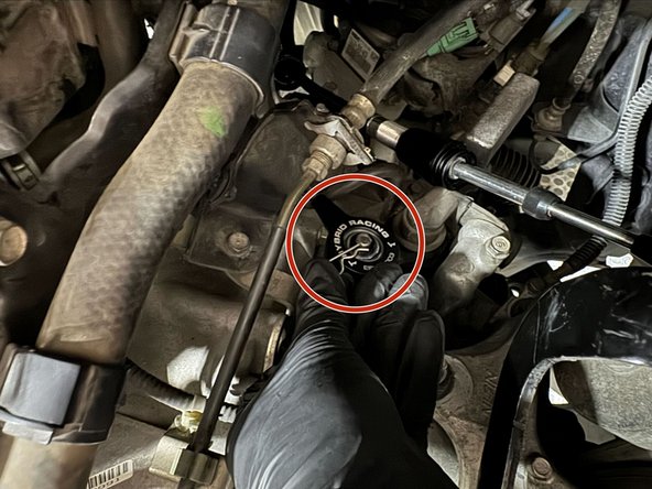 Repeat the same procedure for LR cable.