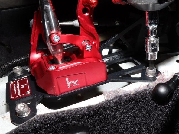 Once all bolts are in place, use a 6MM Allen to tighten them down.