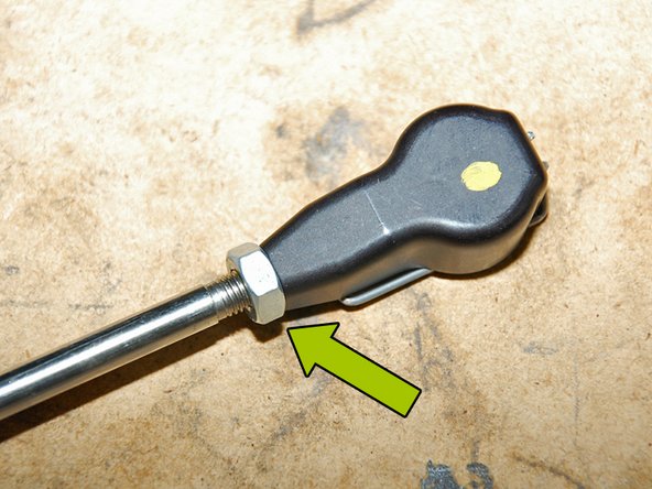 This is an optional step if the orientation of the endlink on the shifter side is not adequate.