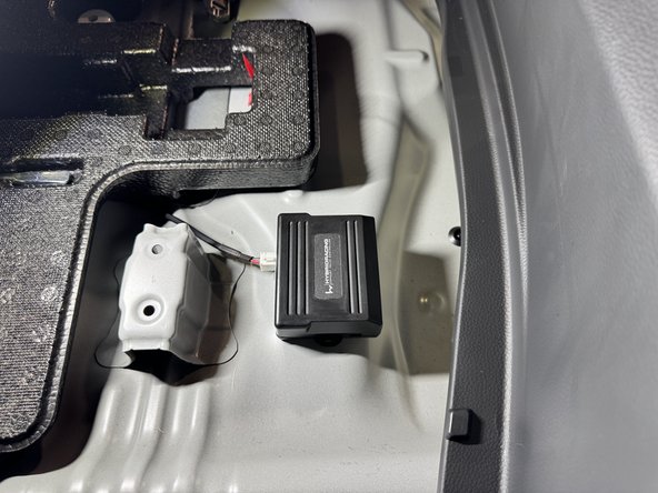 Be sure this position does not prevent the panel from going back in place.