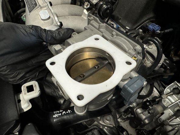 Check orientation of ZDX pattern thermal insulating gasket. Shown correctly in first picture.