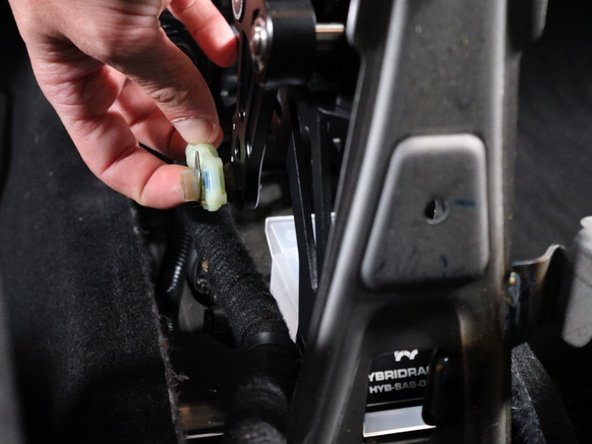 Repeat step 11 for the LH side cable.