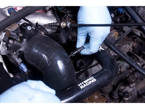 The Intake Air Temperature sensor is required for normal operation. You MUST mark and drill a hole in the tube. The location should be near the throttle body inlet for the most accurate reading.