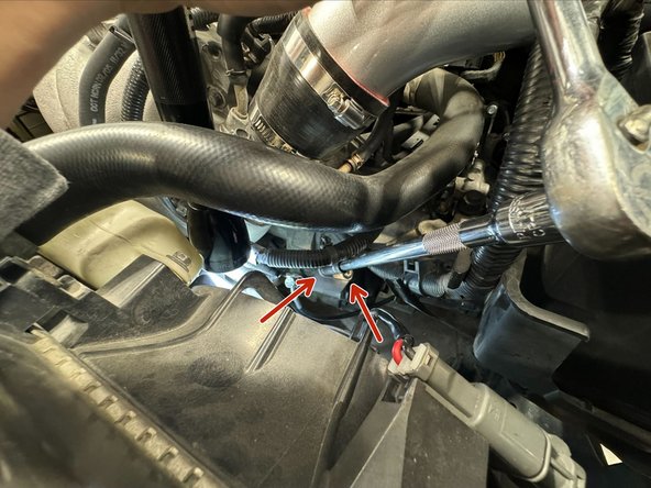 Remove OE Clutch Line from Slave Cylinder