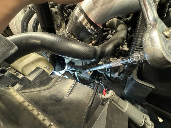 Remove OE Clutch Line from Slave Cylinder