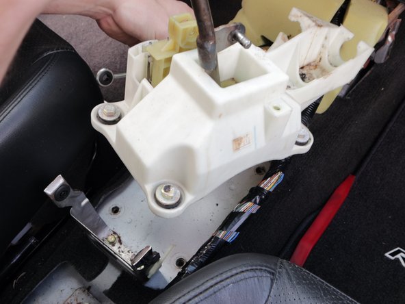 Remove the shifter completely.