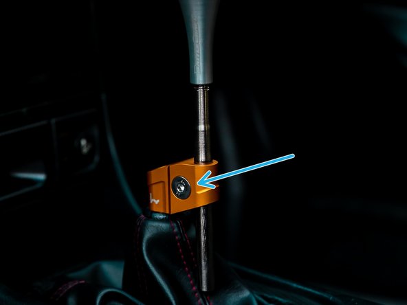 The shift rod is adjustable up to 3 inches higher than a stock shifter. Loosen the hex bolt on the offset to raise or lower the knob position.