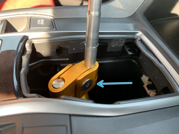 Use a 5mm allen wrench to adjust the shift knob height and set it to your personal preference.