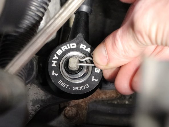 Install the retaining clip.