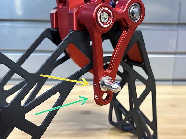 Our shifter has two settings for F/B and L/R movements. They are independently adjustable, meaning you can do whatever combination you prefer.