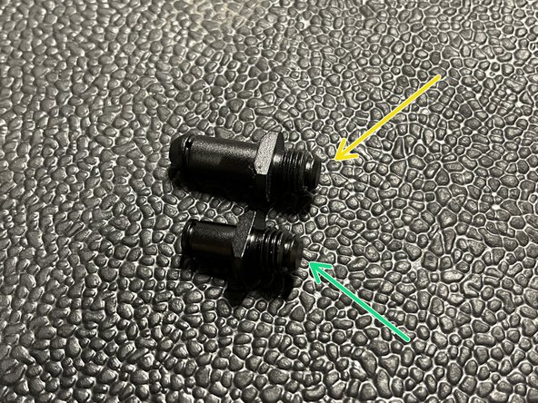 Included in the hardware bag, there will be an extra cable pin. This is smaller and required only for the 2003 Acura CL Type-S.