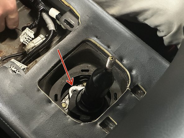 These bolts are under the rubber cover, so accessing them can be tedious.