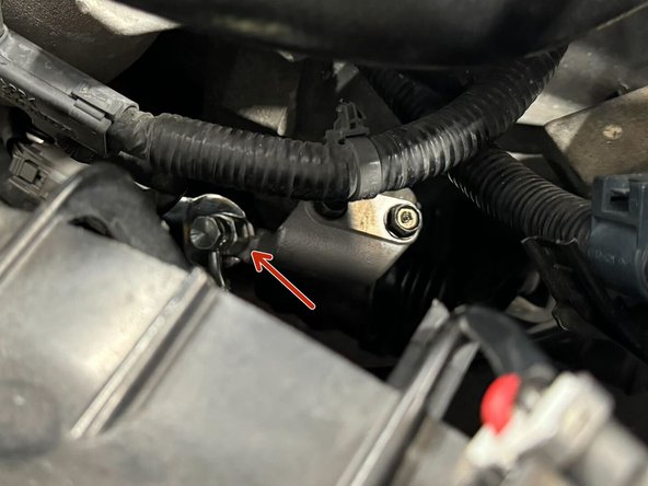 Use a 17mm and 14mm open-ended wrench.