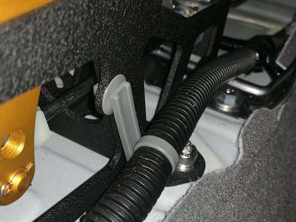 Make sure the ball on the shifter assembly is straight.