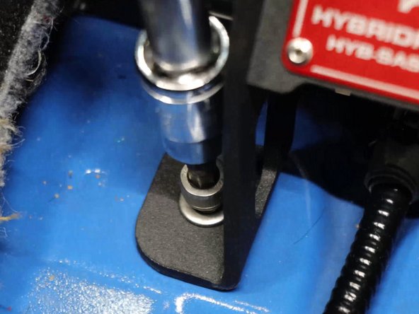 Back inside of the car, you can now install the shifter.