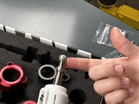 Be sure to spread it evenly.