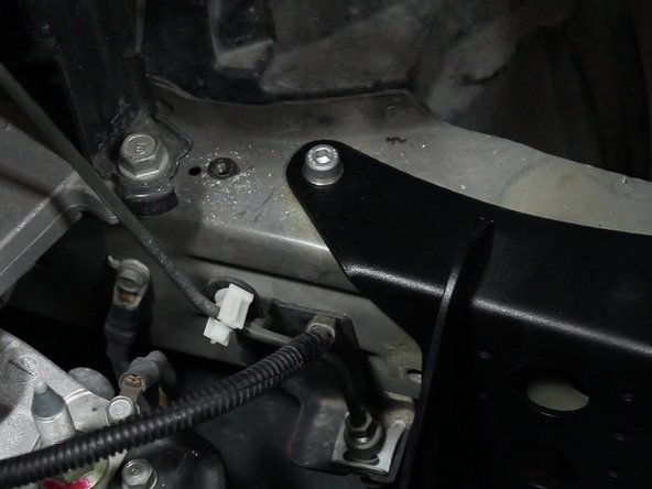 You may need to scratch the paint to ensure metal to metal contact.